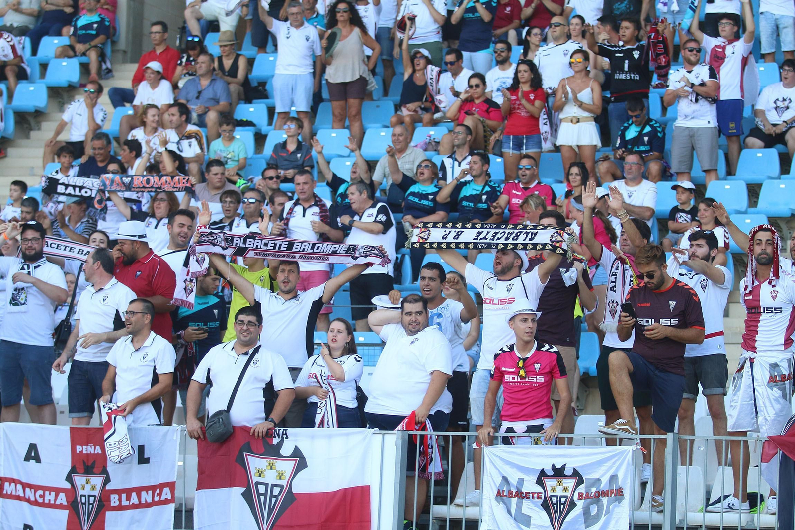 Las imágenes del UD Almería-Albacete (3-0)