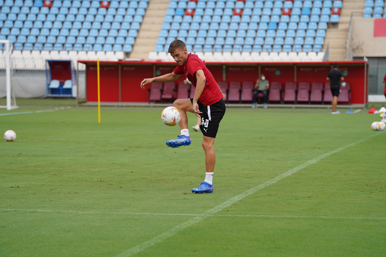 Fotogalería del entrenamiento del Almería, jueves 19