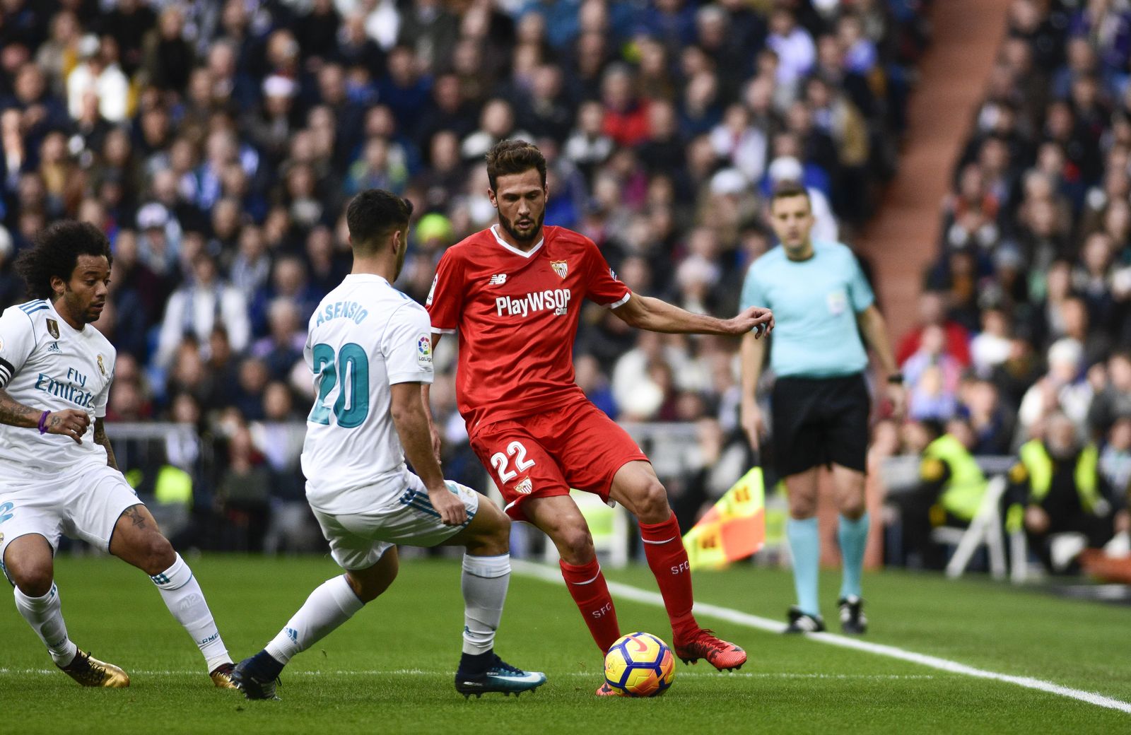 Las imágenes del Real Madrid-Sevilla
