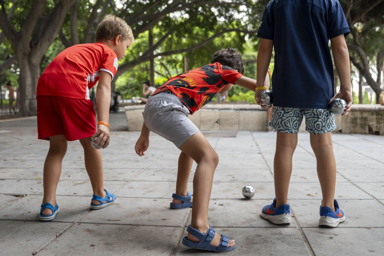 Las mejores fotos de los juegos infantiles en la Feria de Almería