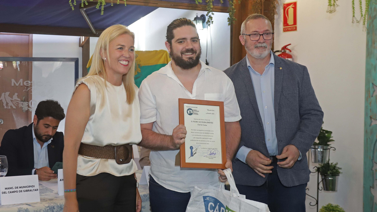 Fotos de la entrega de los premios de Mando Intermedios de Turismo y Hostelería en Palmones