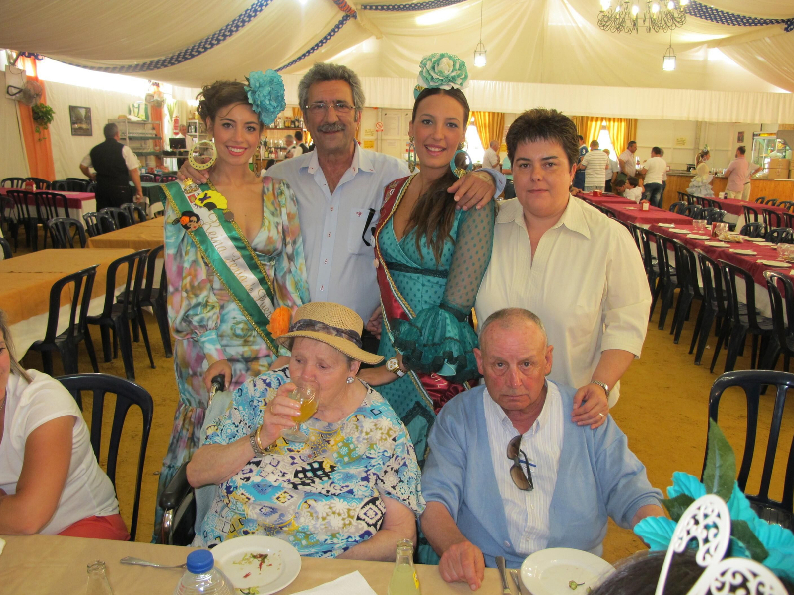 2013. Comida de Feria con los mayores de Vedruna