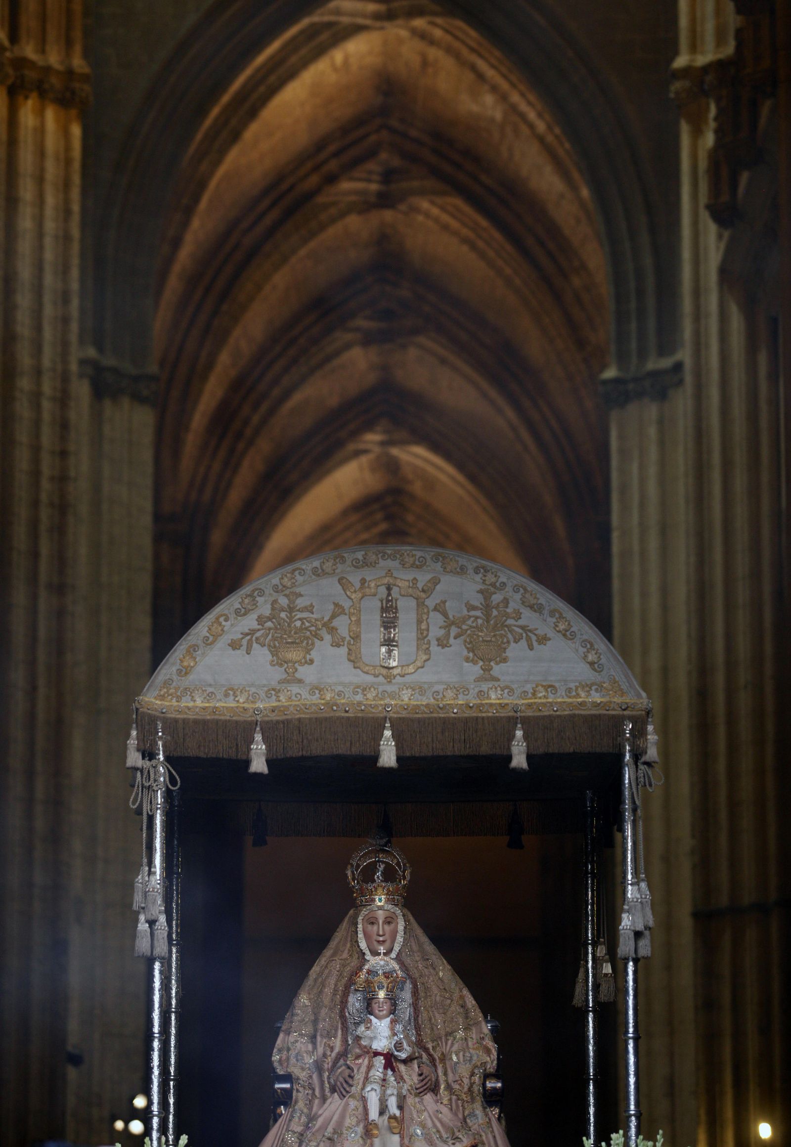 Las procesión de la Virgen de los Reyes