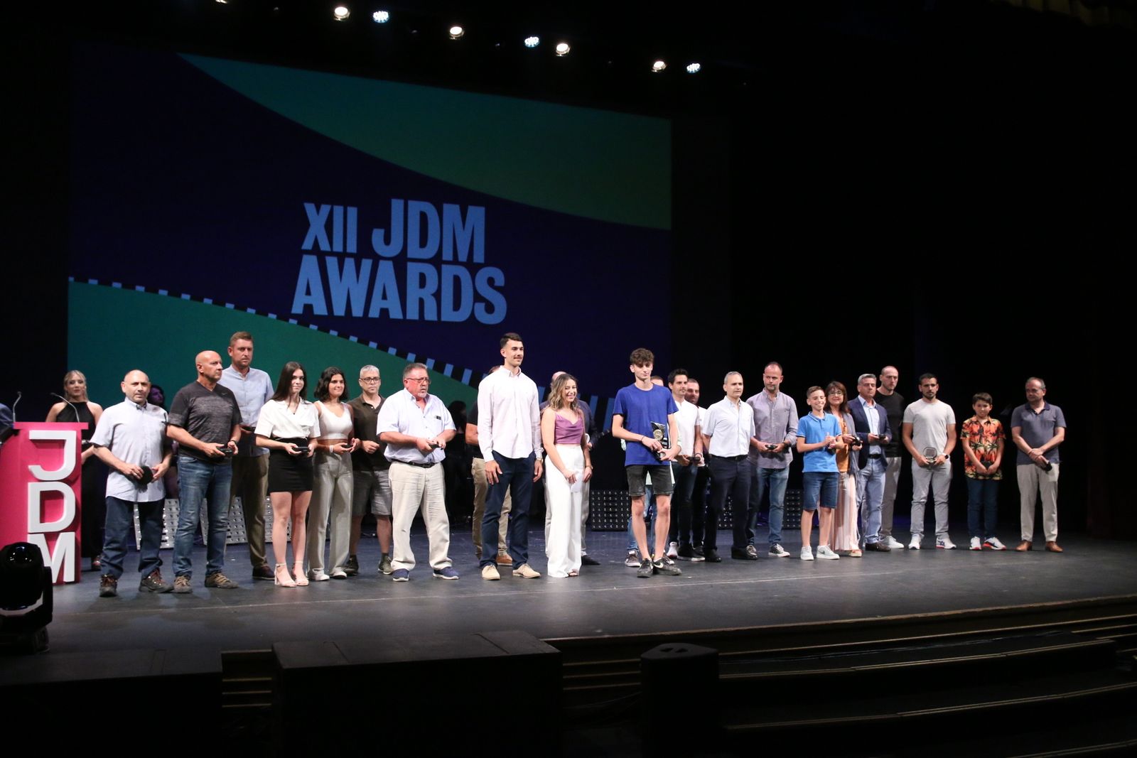 Imágenes de la gala de clausura de los JDM.