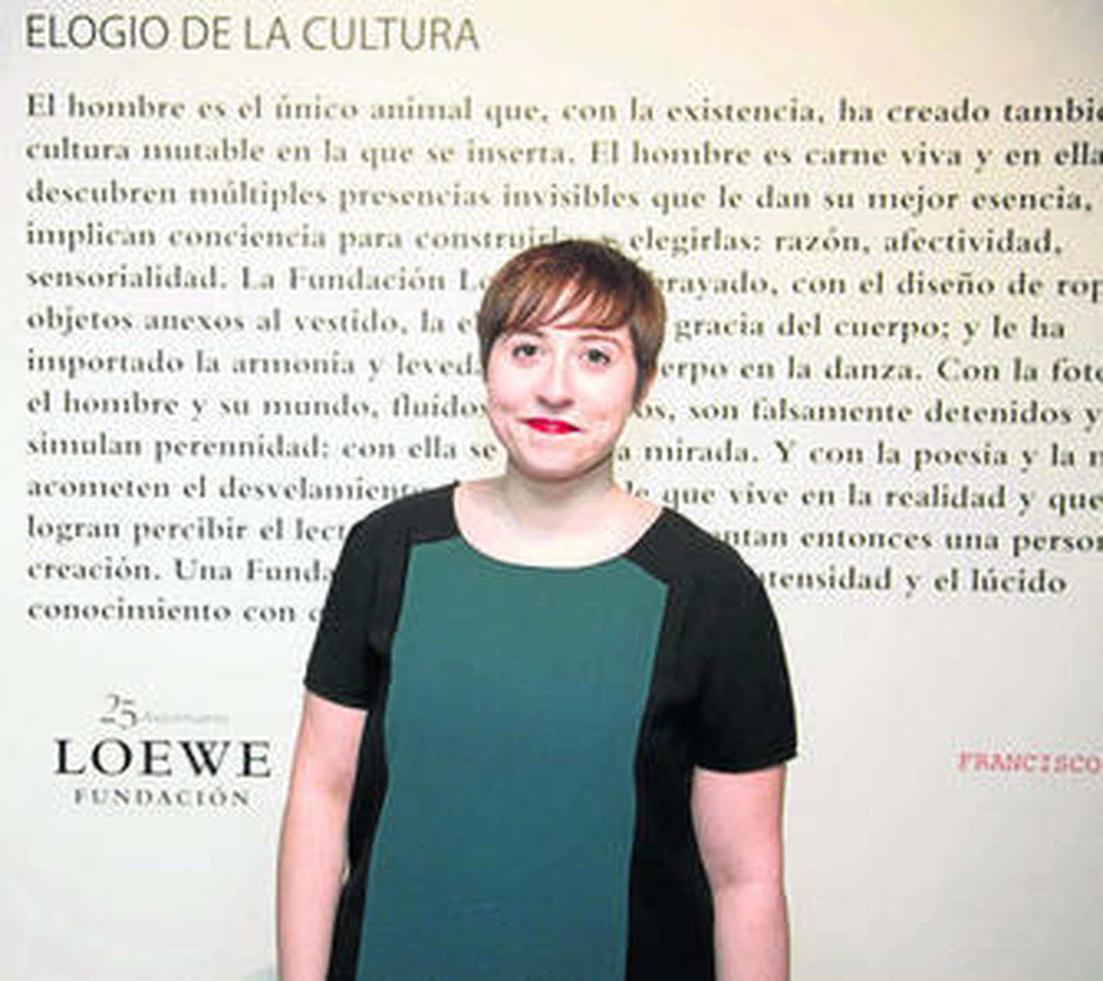 La poeta y editora Elena Medel, fotografiada el día que se anunció el premio en Madrid.