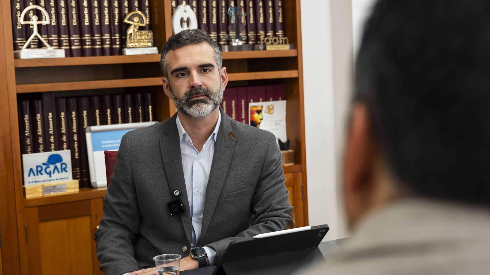 Fernández-Pacheco ha cumplido dos meses como presidente provincial del PP de Almería