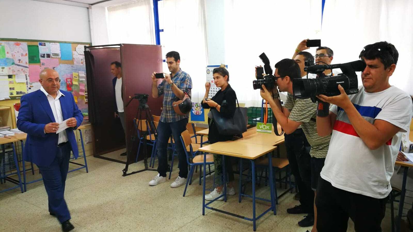 Expectación mediática por Juan José Bonilla en El Ejido.