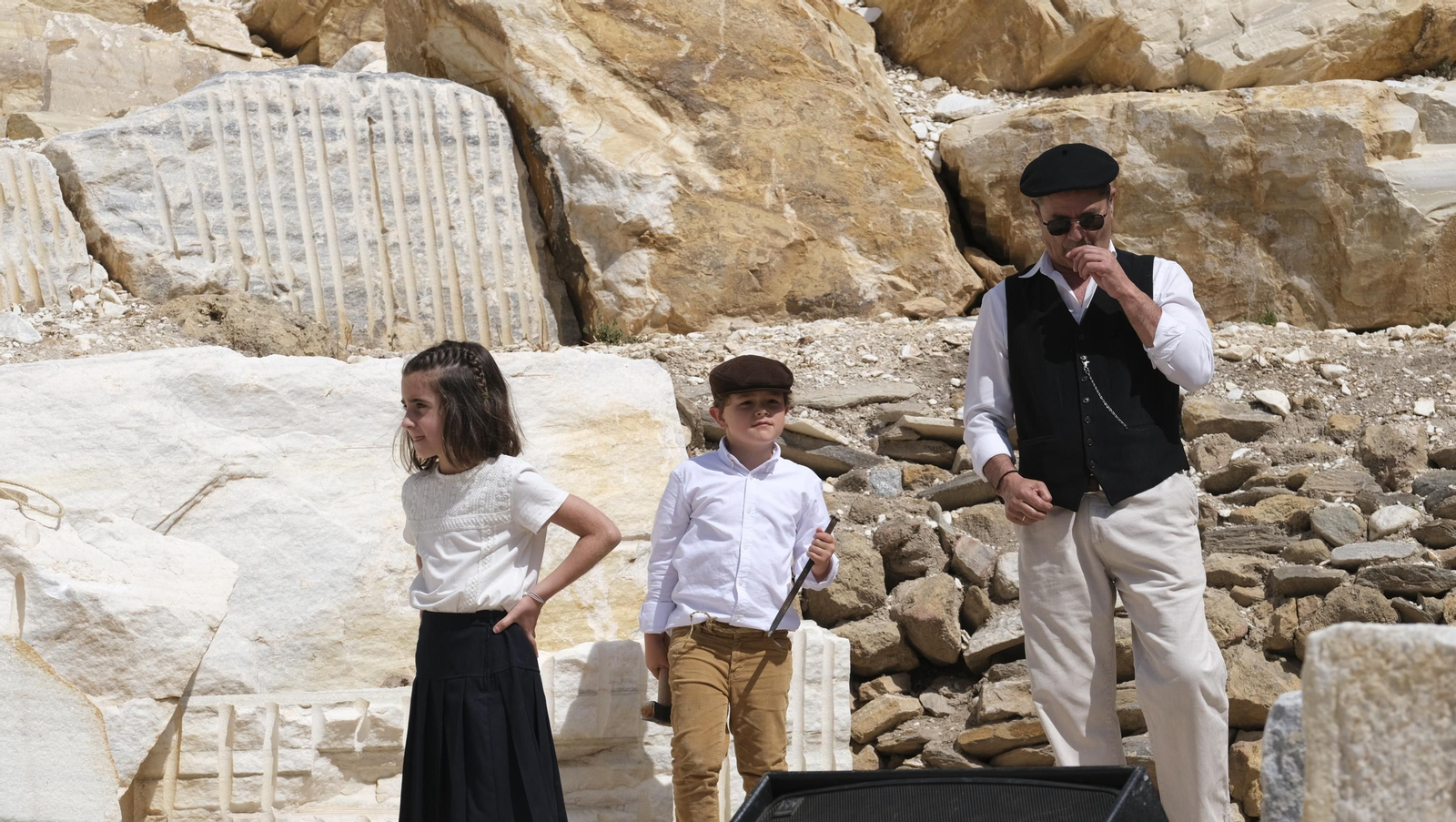 Imágenes de la recreación histórica Canteros y Caciques, en Macael