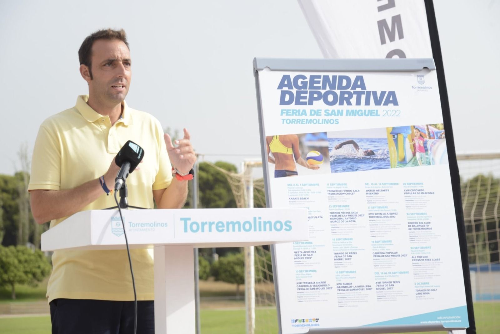 El concejal de Deportes de Torremolinos, Ramón Alcaide.