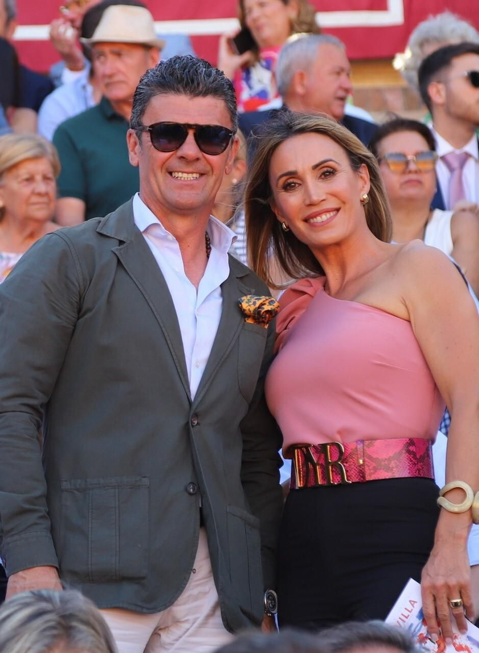 Cristina Sánchez y su marido, Alejandro Da Silva