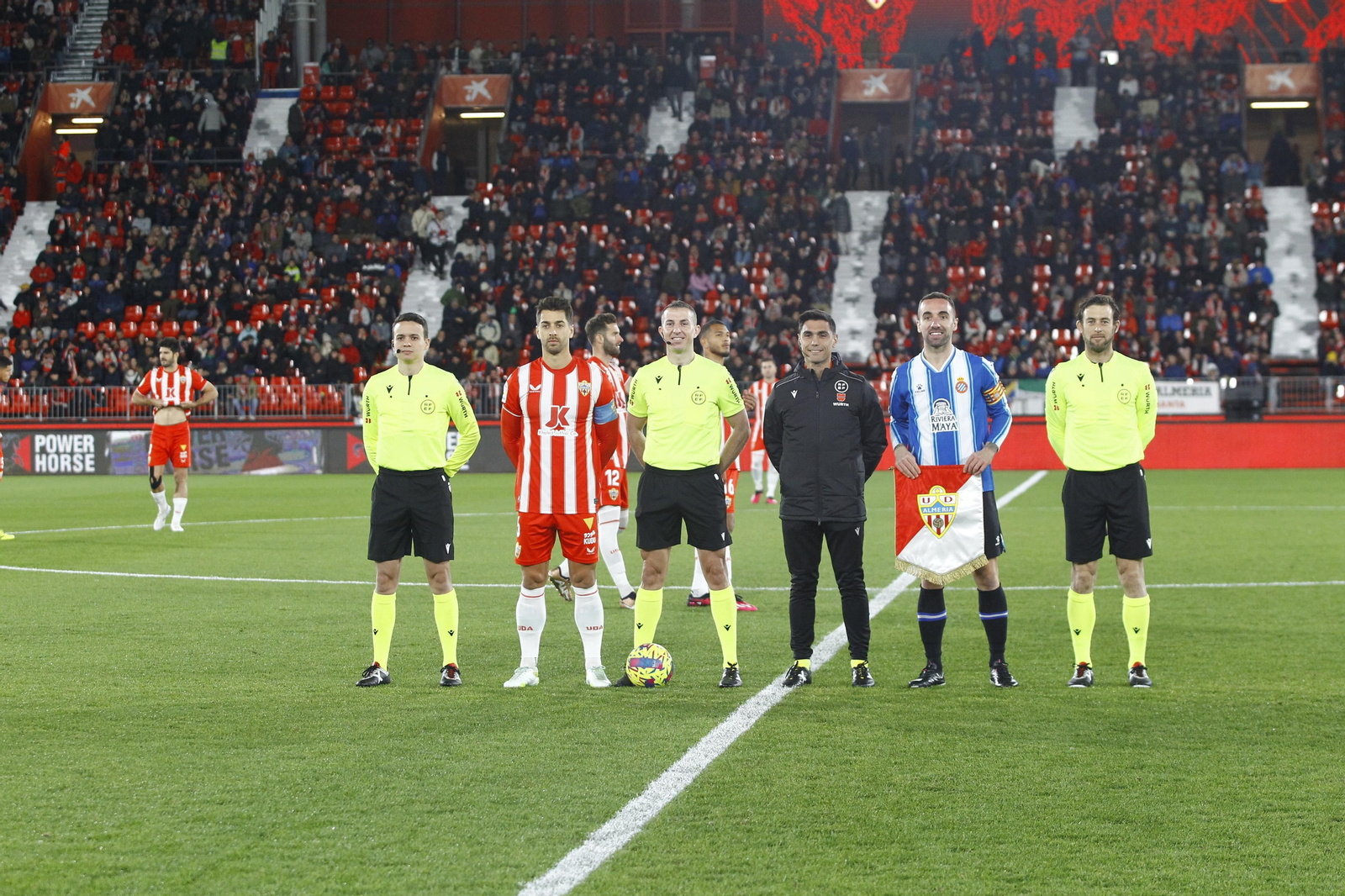 Imágenes del partido U.D. Almería-R.C.D. Espanyol