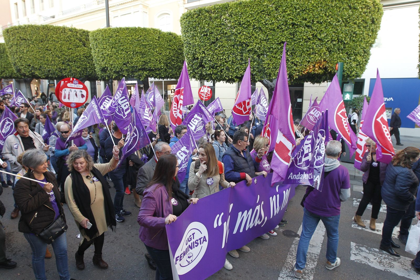 Fotogalería manifestación Día Internacional de la Mujer