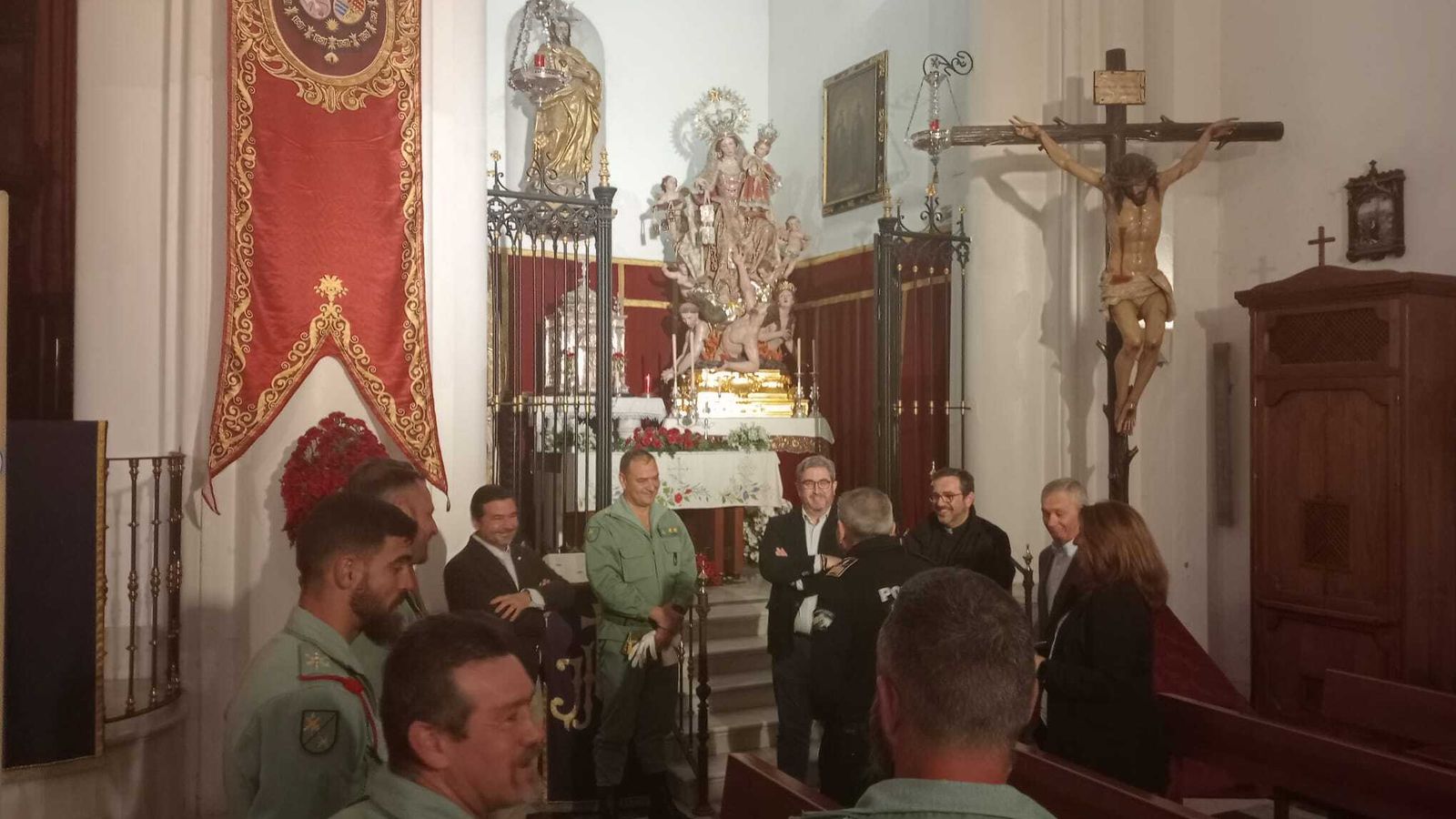 Se organiza la procesión del Cristo de Vera+Cruz de Sábado de Pasión.
