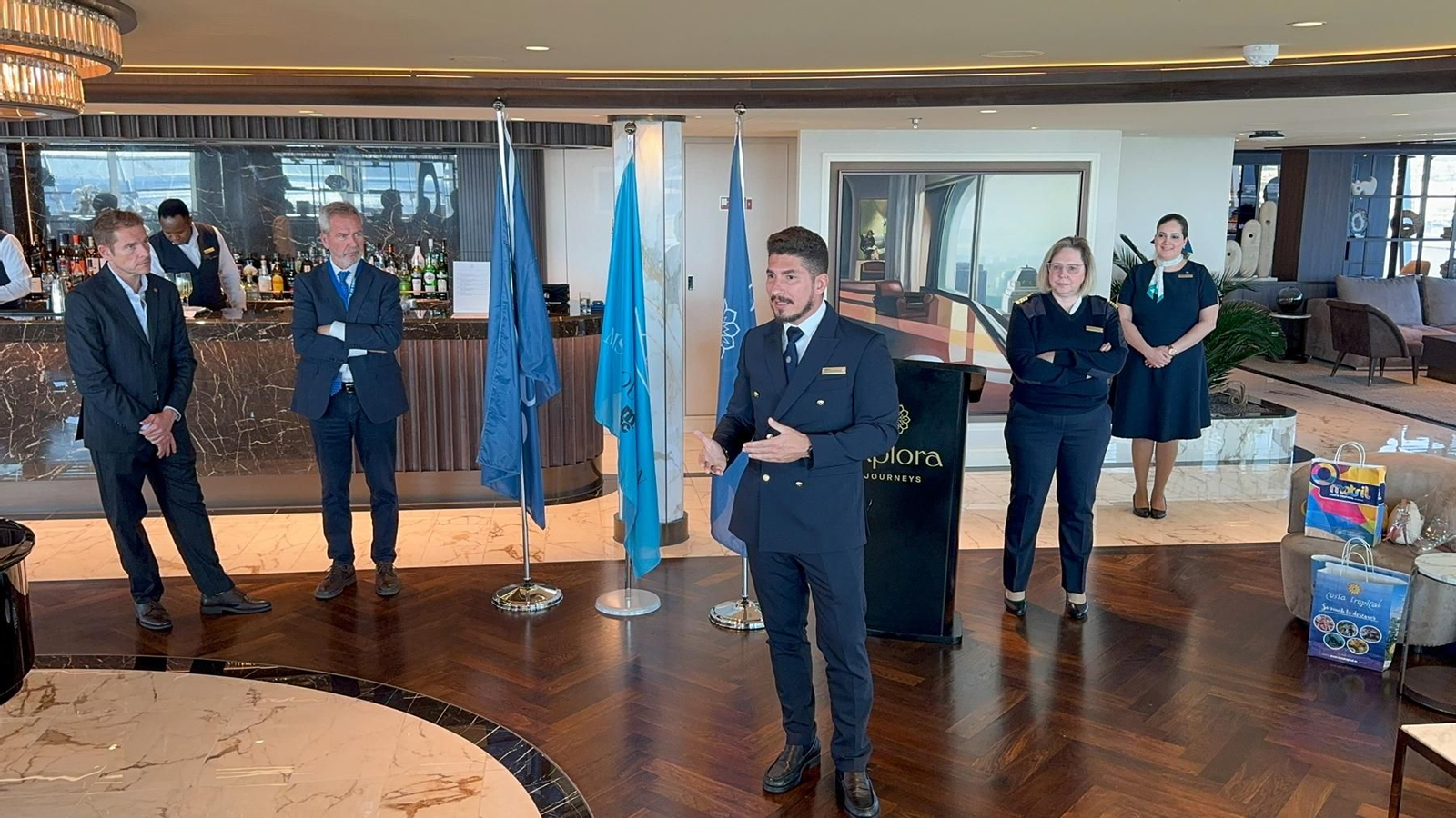 El crucero de lujo Explora II elige Motril como puerta de entrada a Andalucía