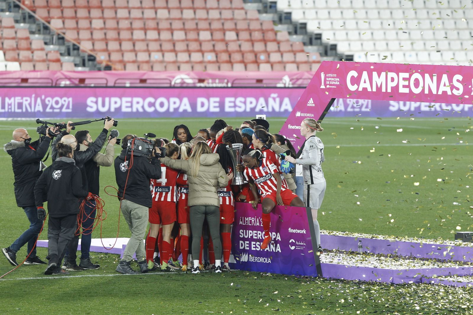 Final Supercopa España Fútbol Femenino. Atlético de Madrid-Levante U.D.
