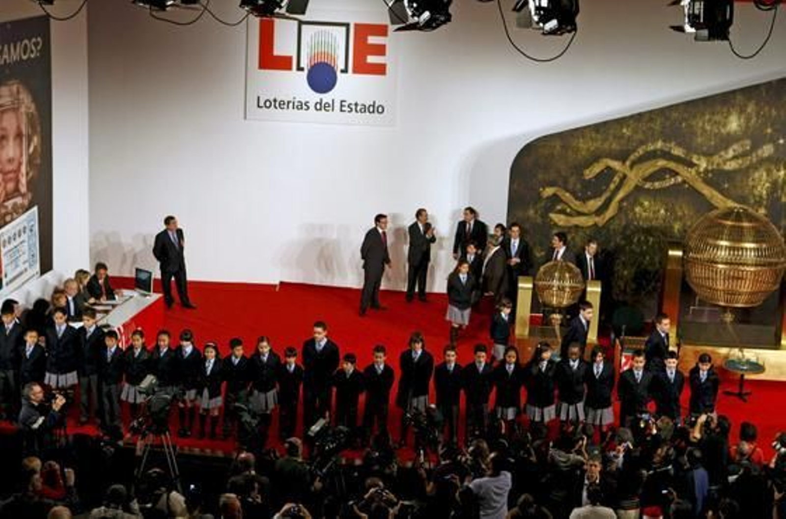 La celebración del sorteo.

Foto: EFE