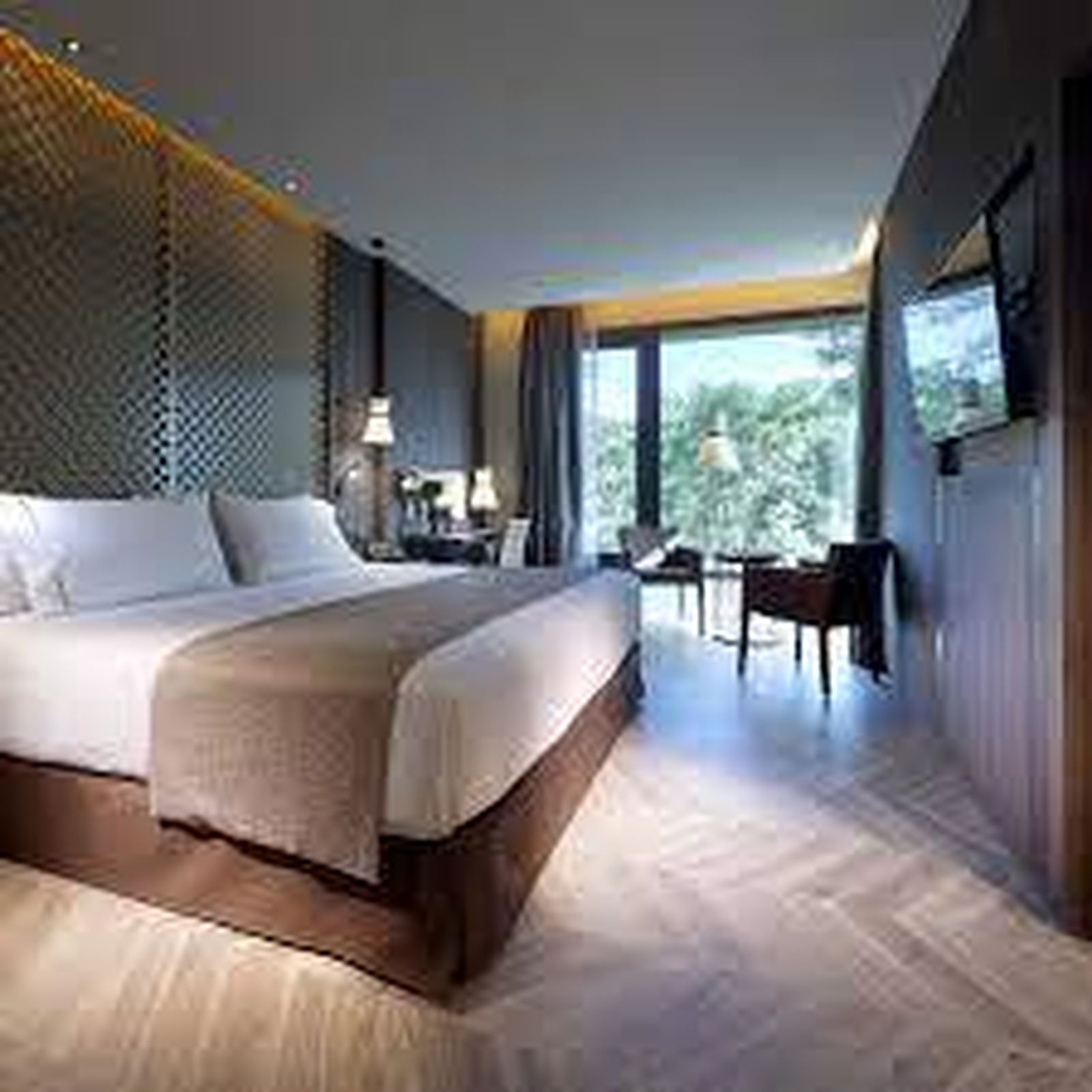 Habitación del Hotel Eurostars Washington Irving.