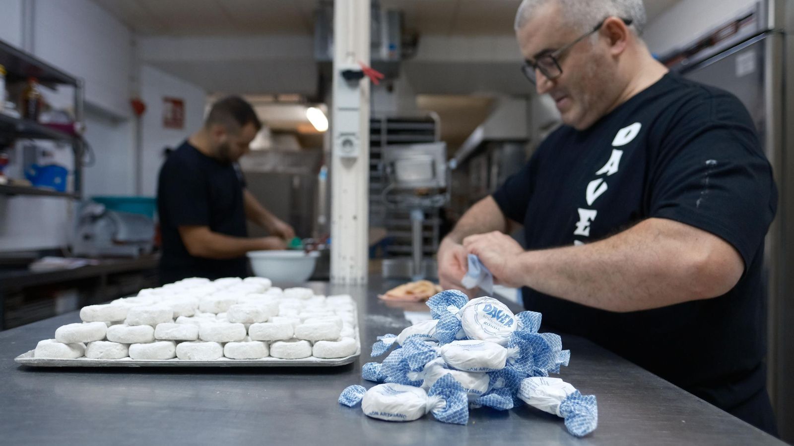 El liado también se realiza de forma manual.