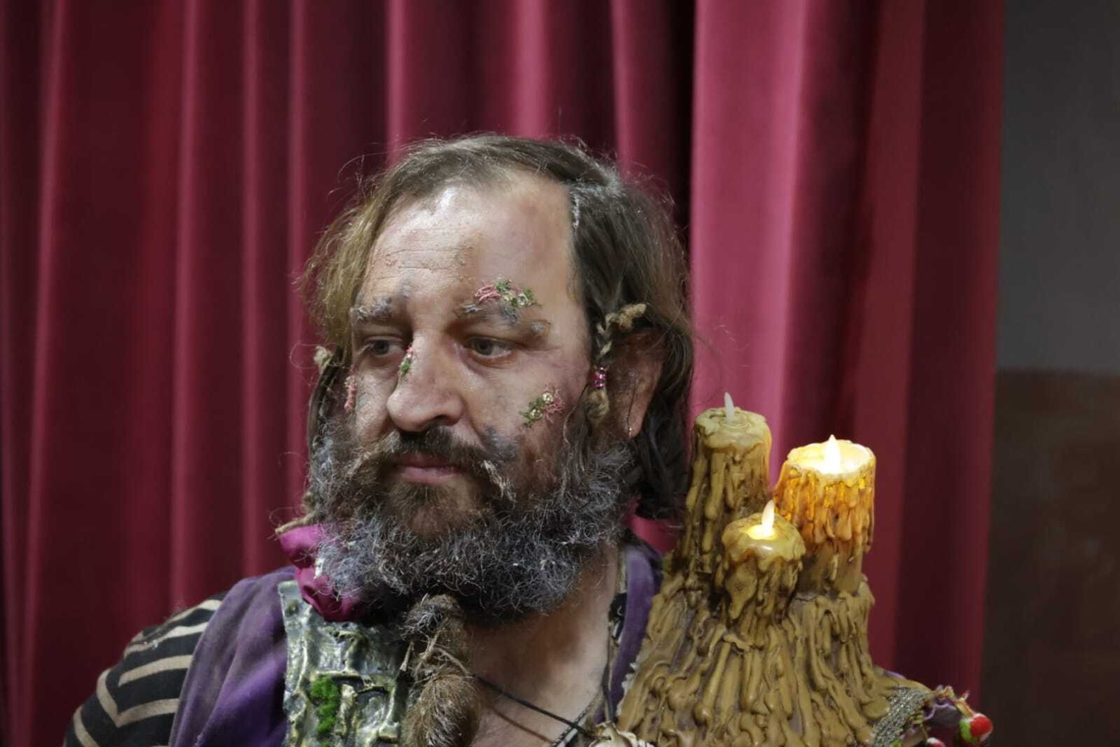 Comparsa La ciudad invisible en camerinos