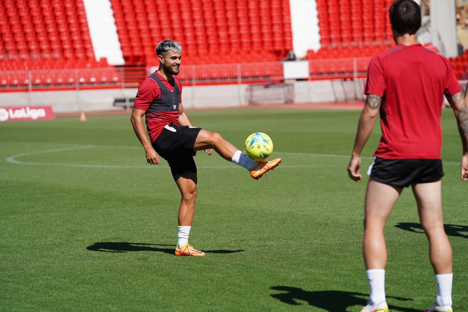 Imágenes del entrenamiento del viernes 28