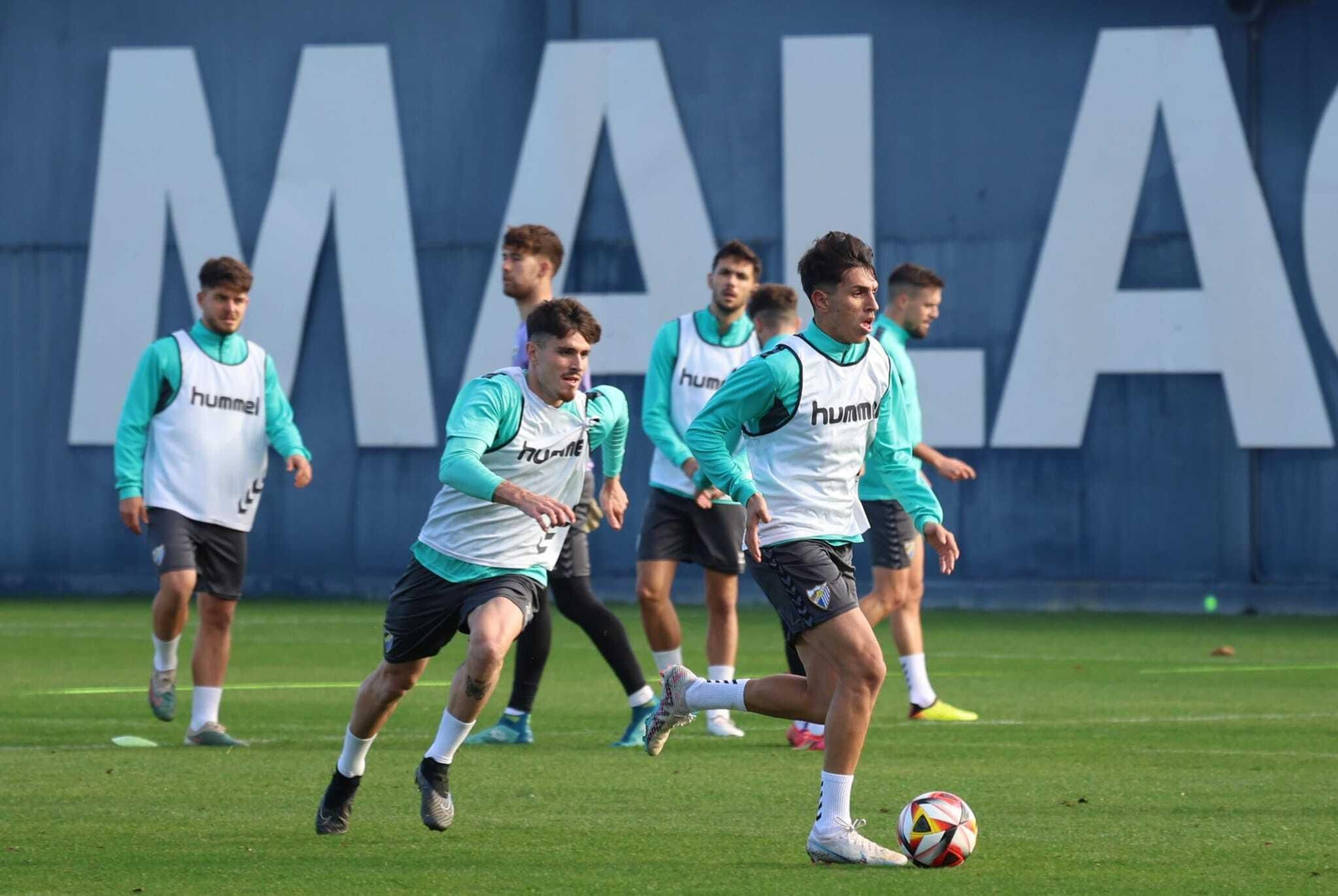 Fotos: El Málaga CF ya apunta al Ceuta