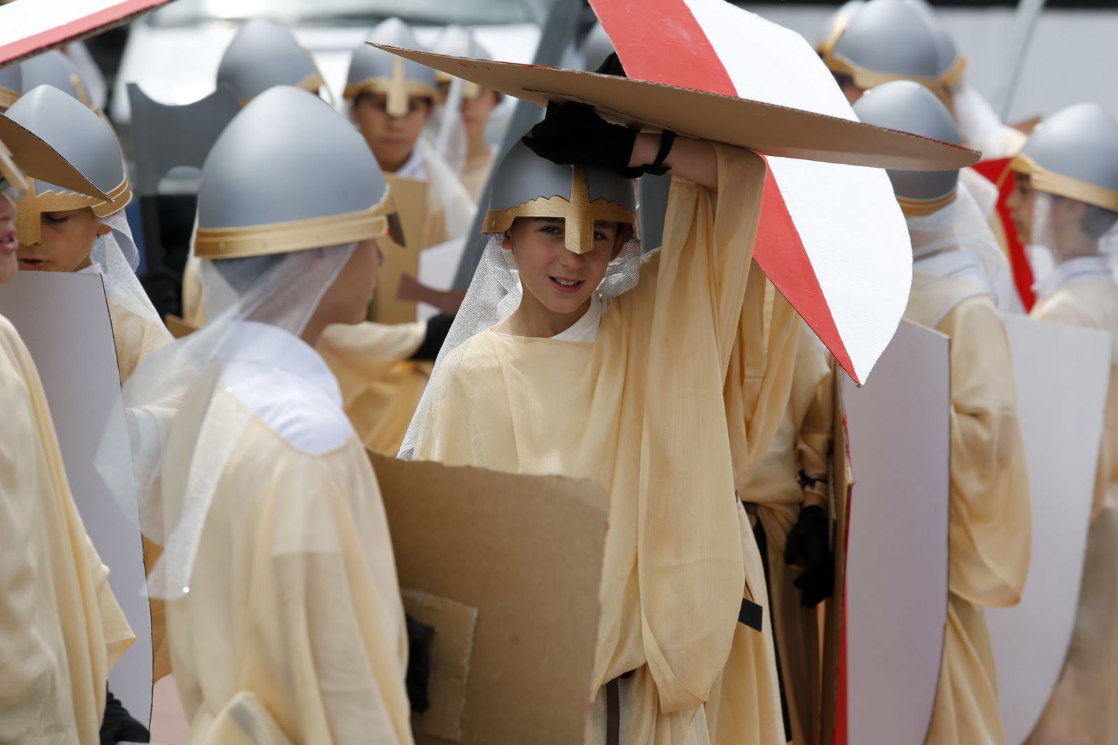 La Batalla de las Navas de Tolosa escenificada por los alumnos de El Romeral