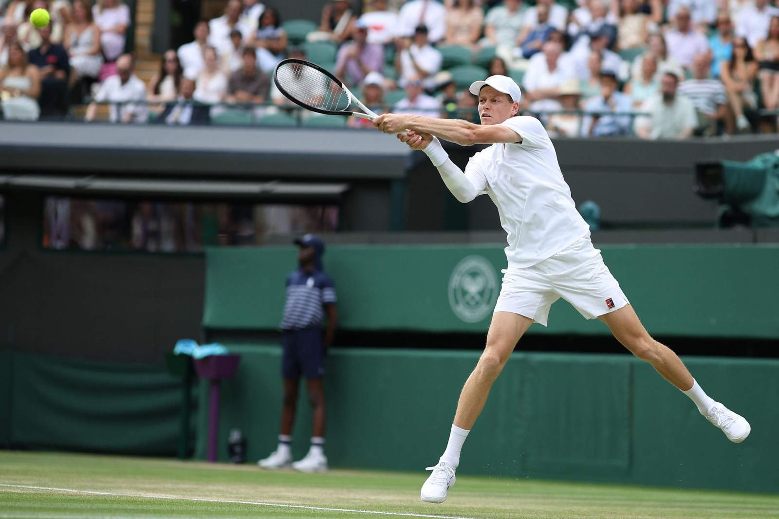 Las fotos de Wimbledon con las clasificaciones de Djokovic y Sinner