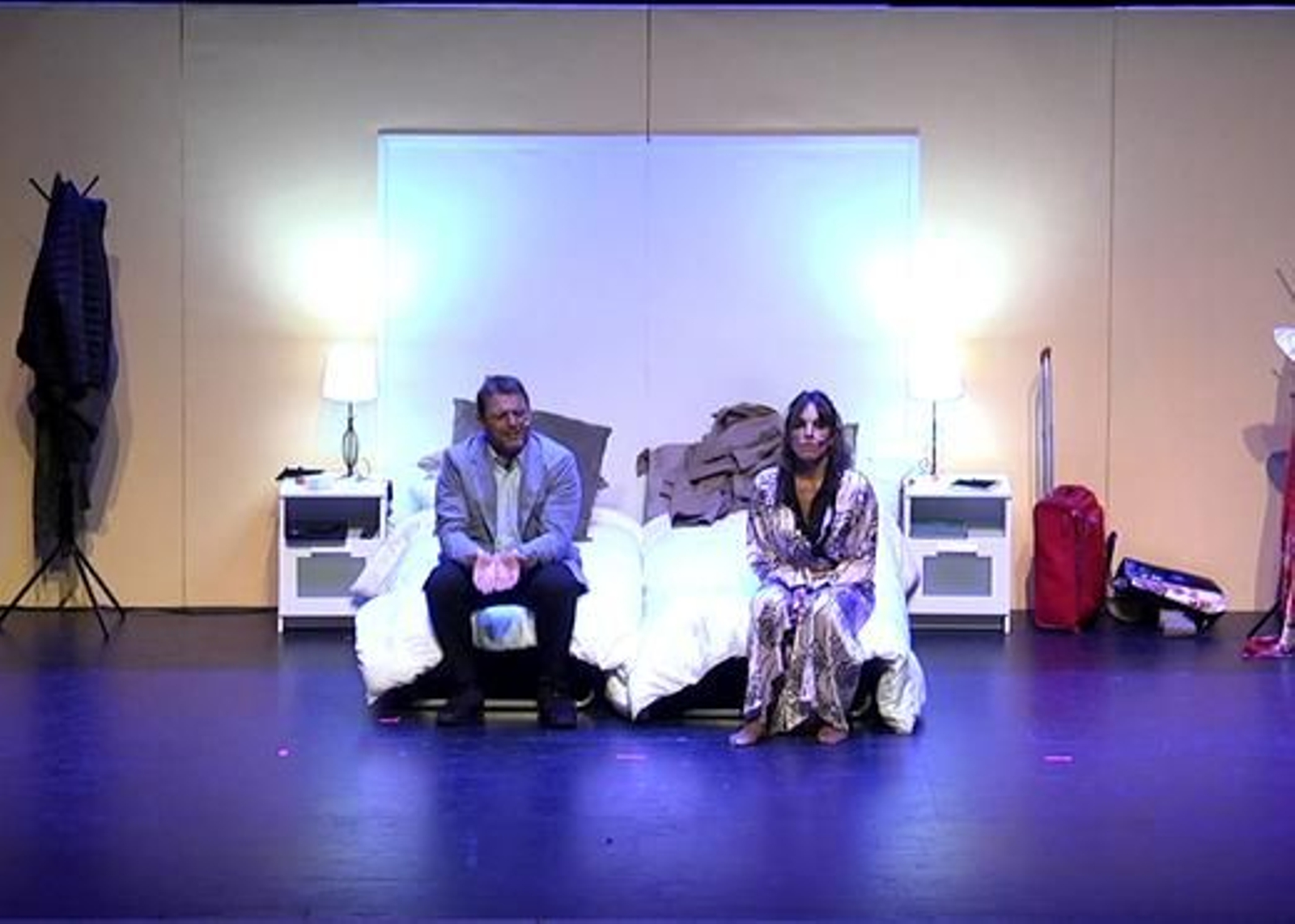 Una representación de 'El submarino'.q