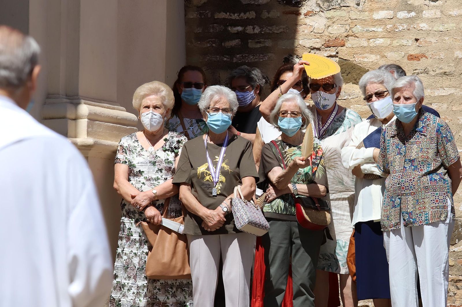 Un grupo de mujeres pensionistas.