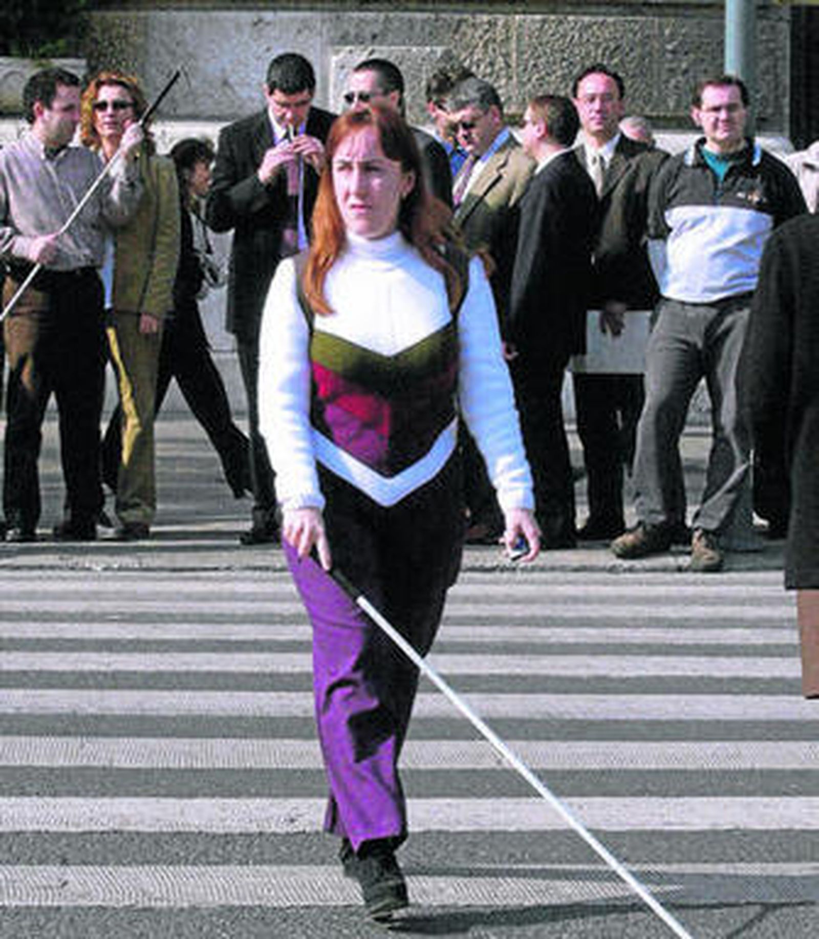 Un móvil para ver el color del semáforo