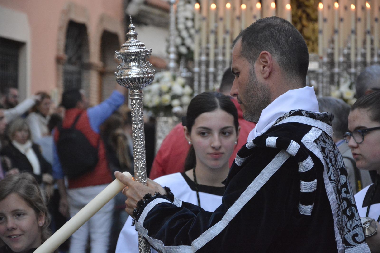 Imágenes del Lunes Santo en la comarca