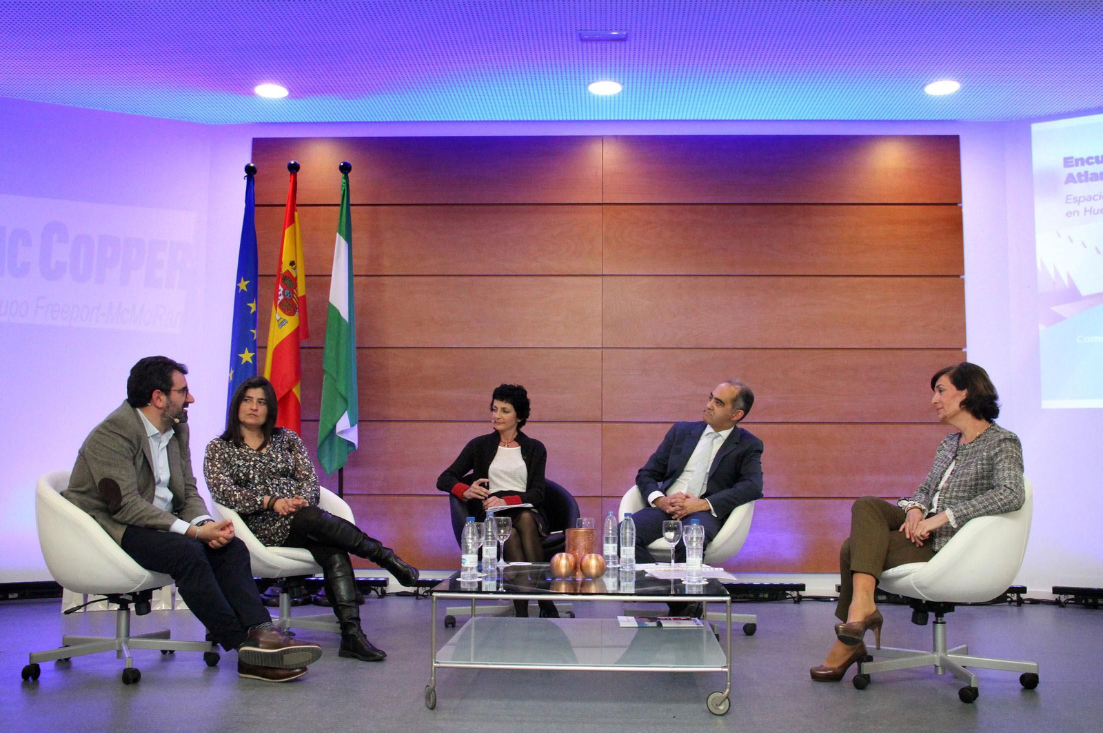 "Encuentros Atlantic Copper" en imágenes