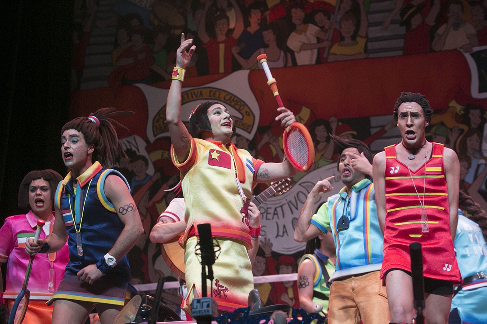 La final del Carnaval Colombino, en imágenes