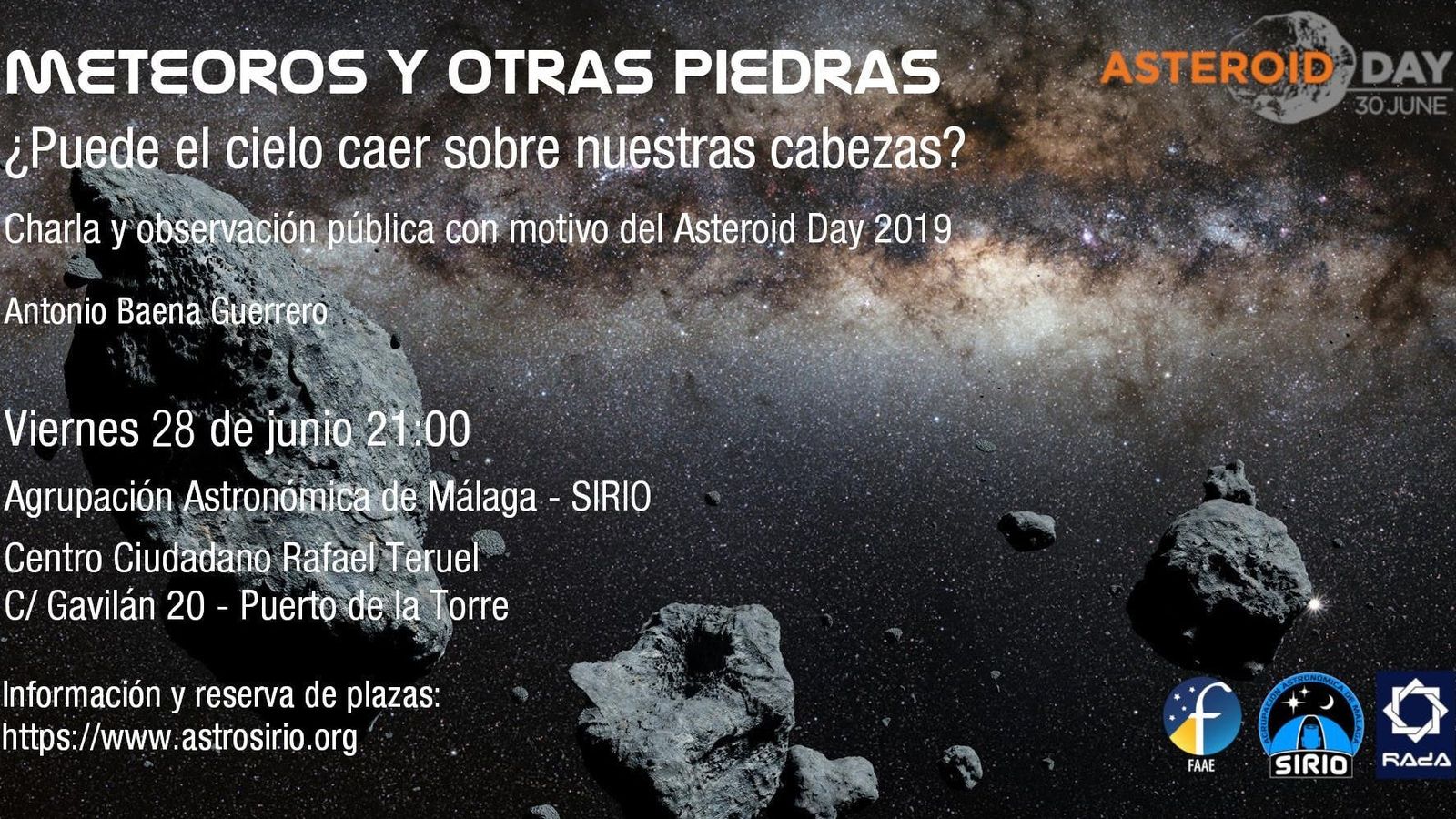 Asteroides y otros pedruscos espaciales.