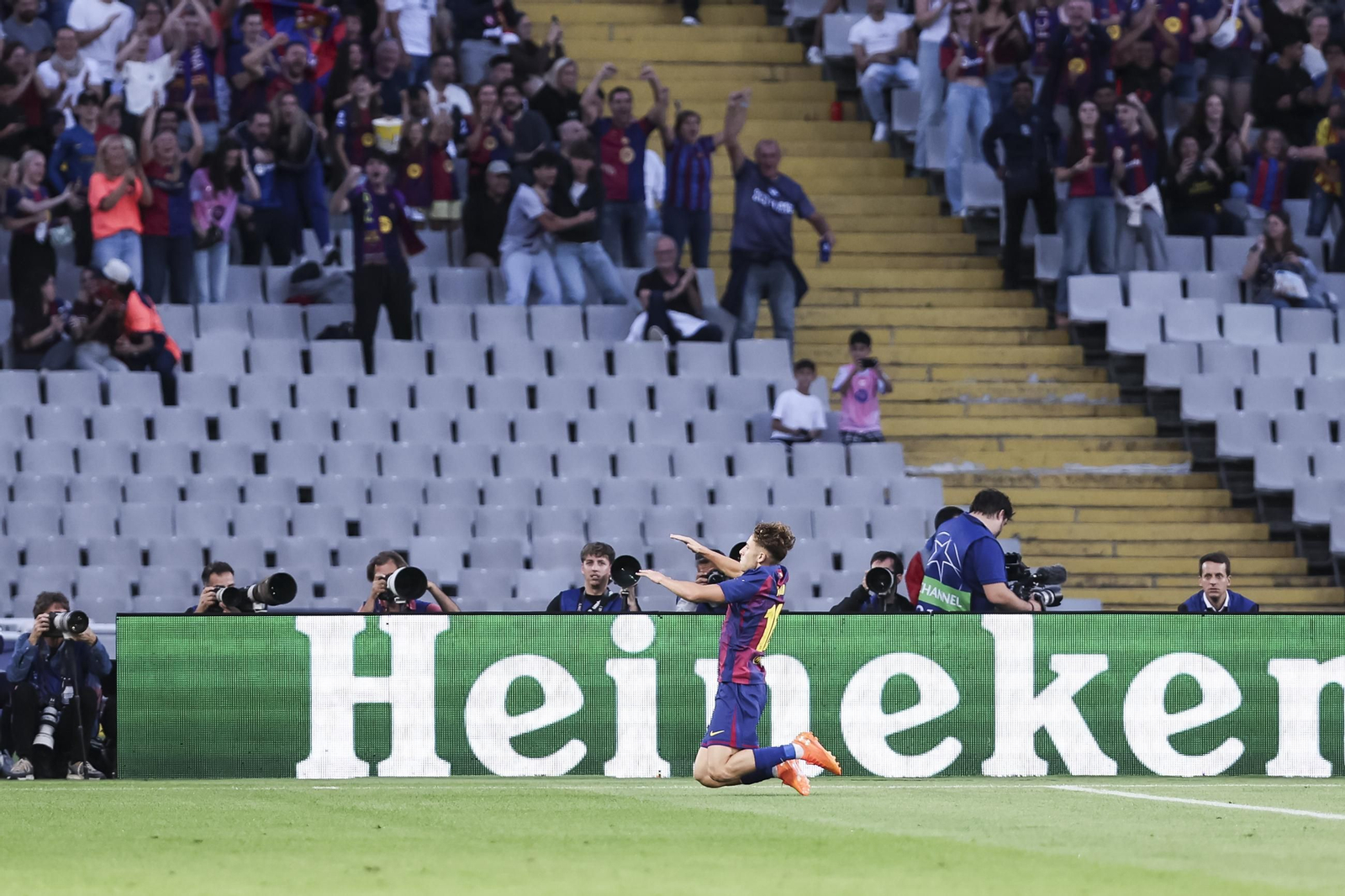 Las fotos del Barcelona-Olympiacos