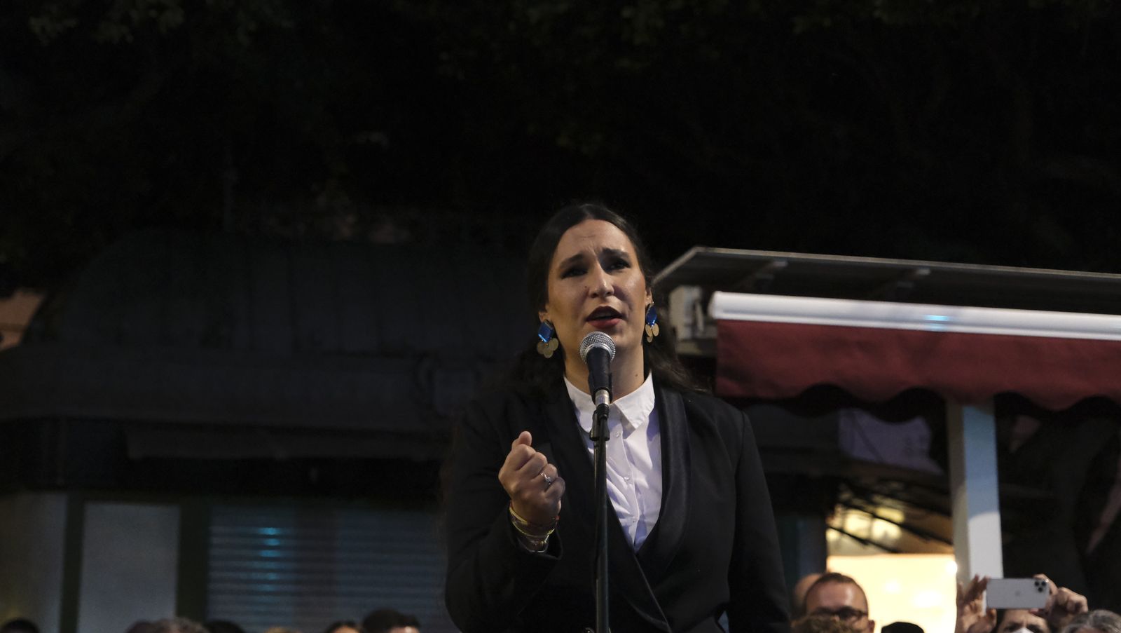 Procesión del Encuentro en Almería, en imágenes.