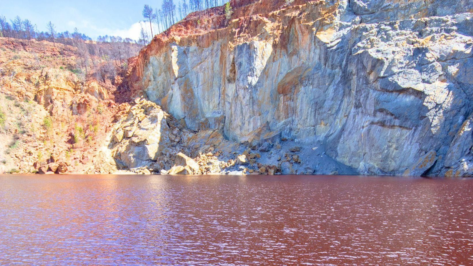 Podría ser Marte, pero es el lugar de Huelva más extraterrestre de España
