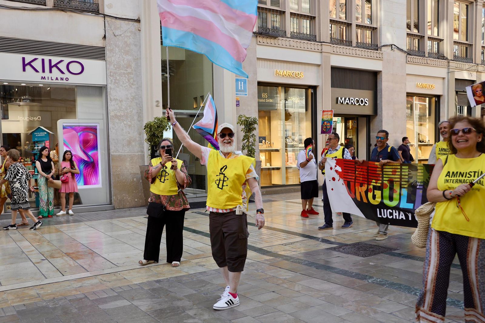 La manifestación en Málaga por el Día del Orgullo, en fotos