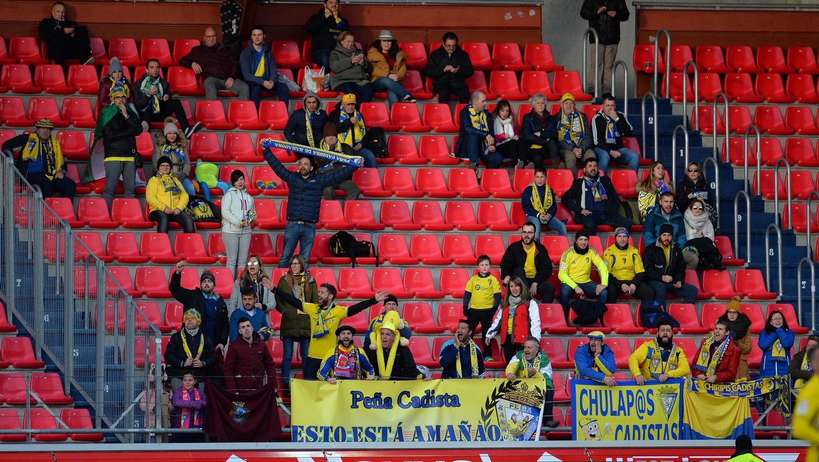 El Numancia-Cádiz CF, en imágenes