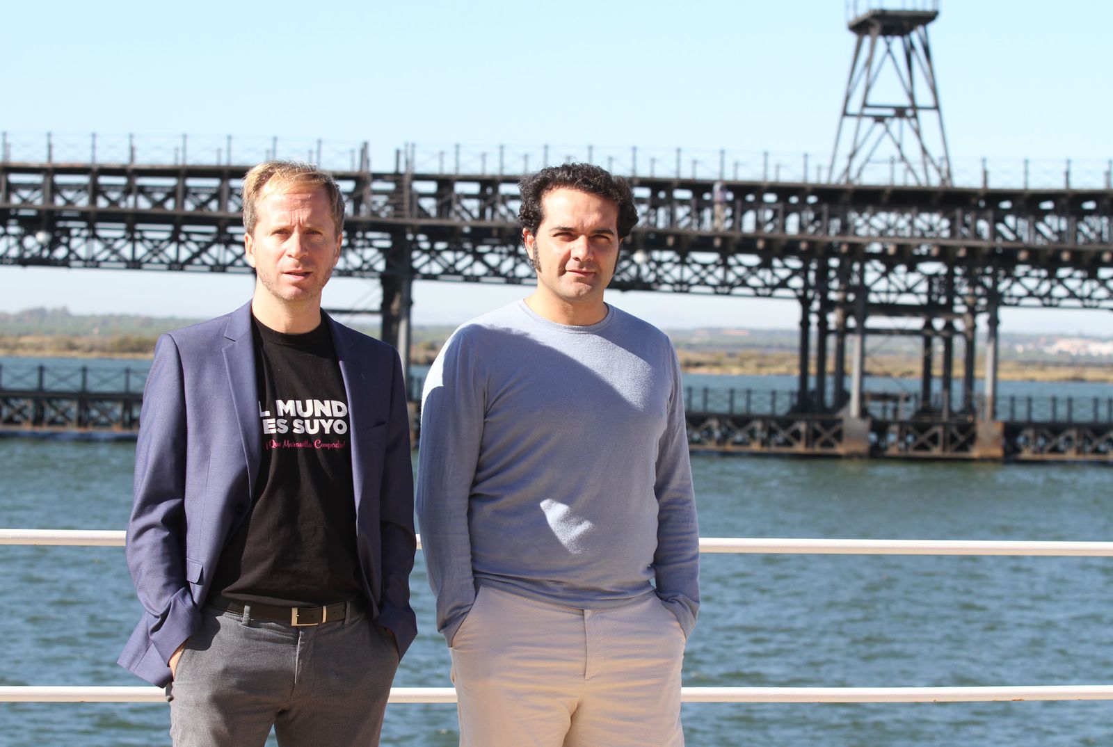 Alfonso Sánchez y Alberto López Premio Luz del Festival de Cine Iberoamericano de Huelva