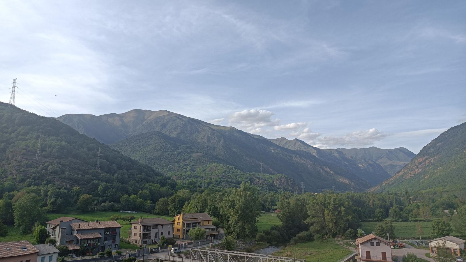 Vistas del valle desde el punto más elevado de Vilaller.