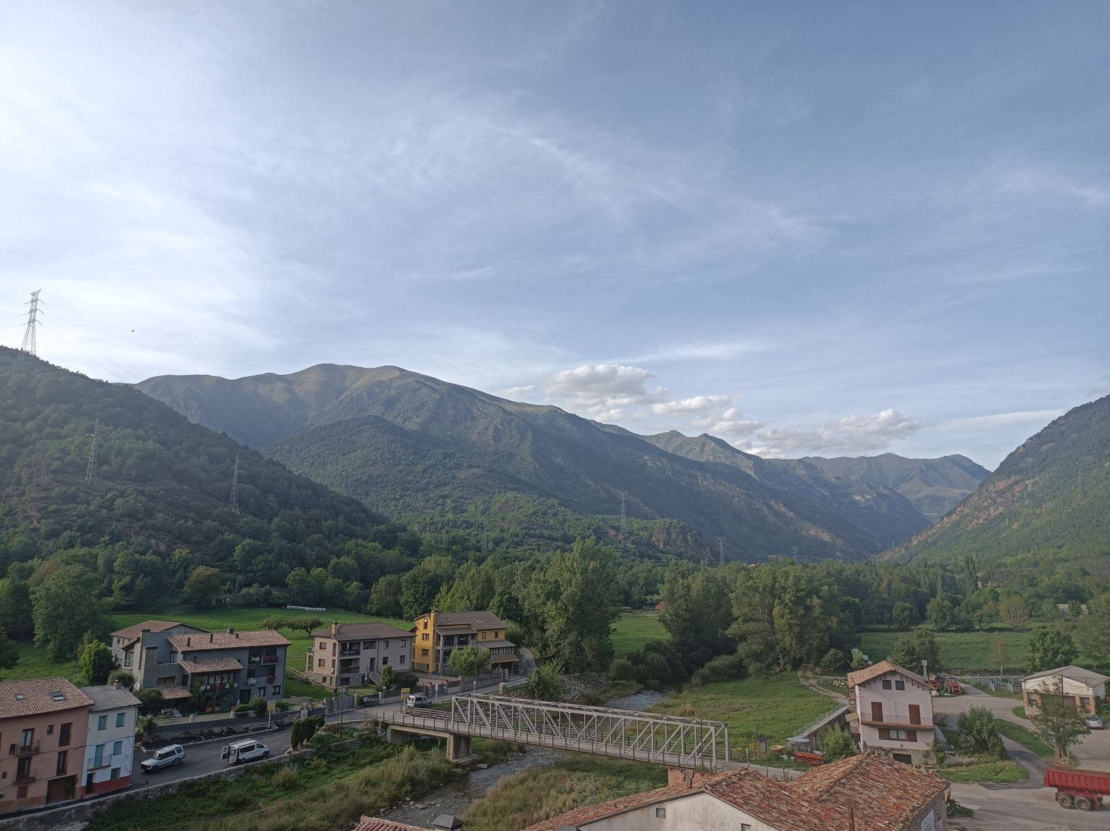 Vistas del valle desde el punto más elevado de Vilaller.