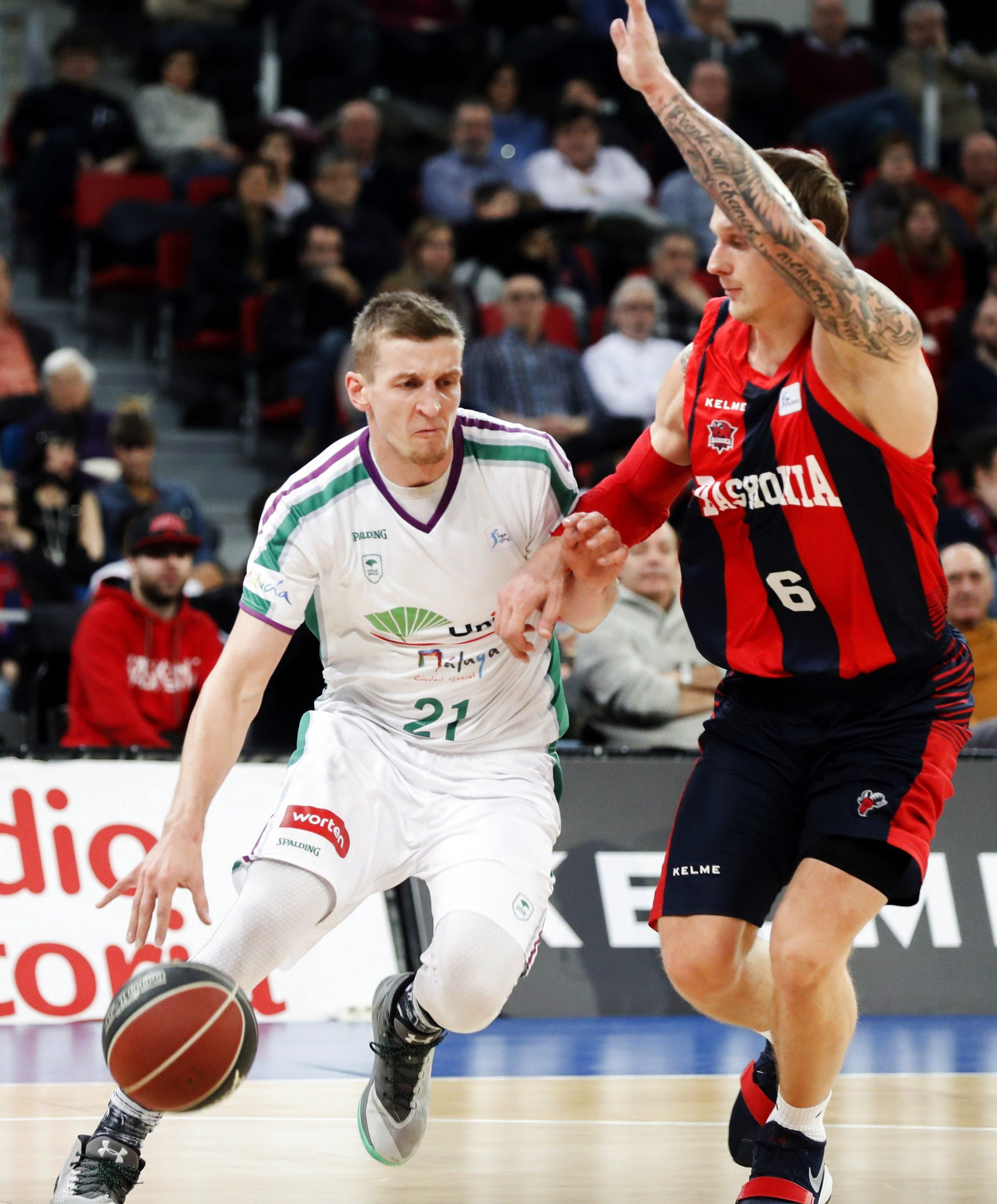 Los cinco años de Adam Waczynski en el Unicaja, en fotos