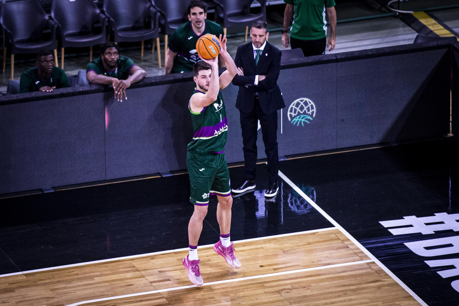Galería: El Cluj Napoca - Unicaja, en imágenes