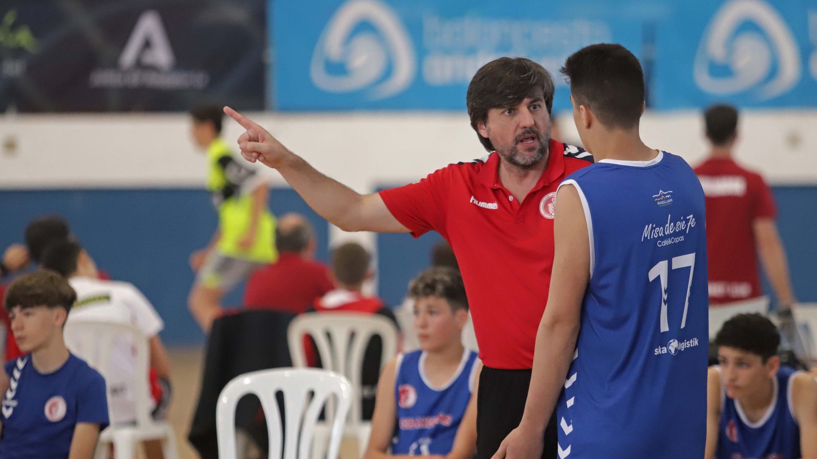 Tercera jornada del campeonato de Andalucía de Baloncesto infantil masculino en La Línea