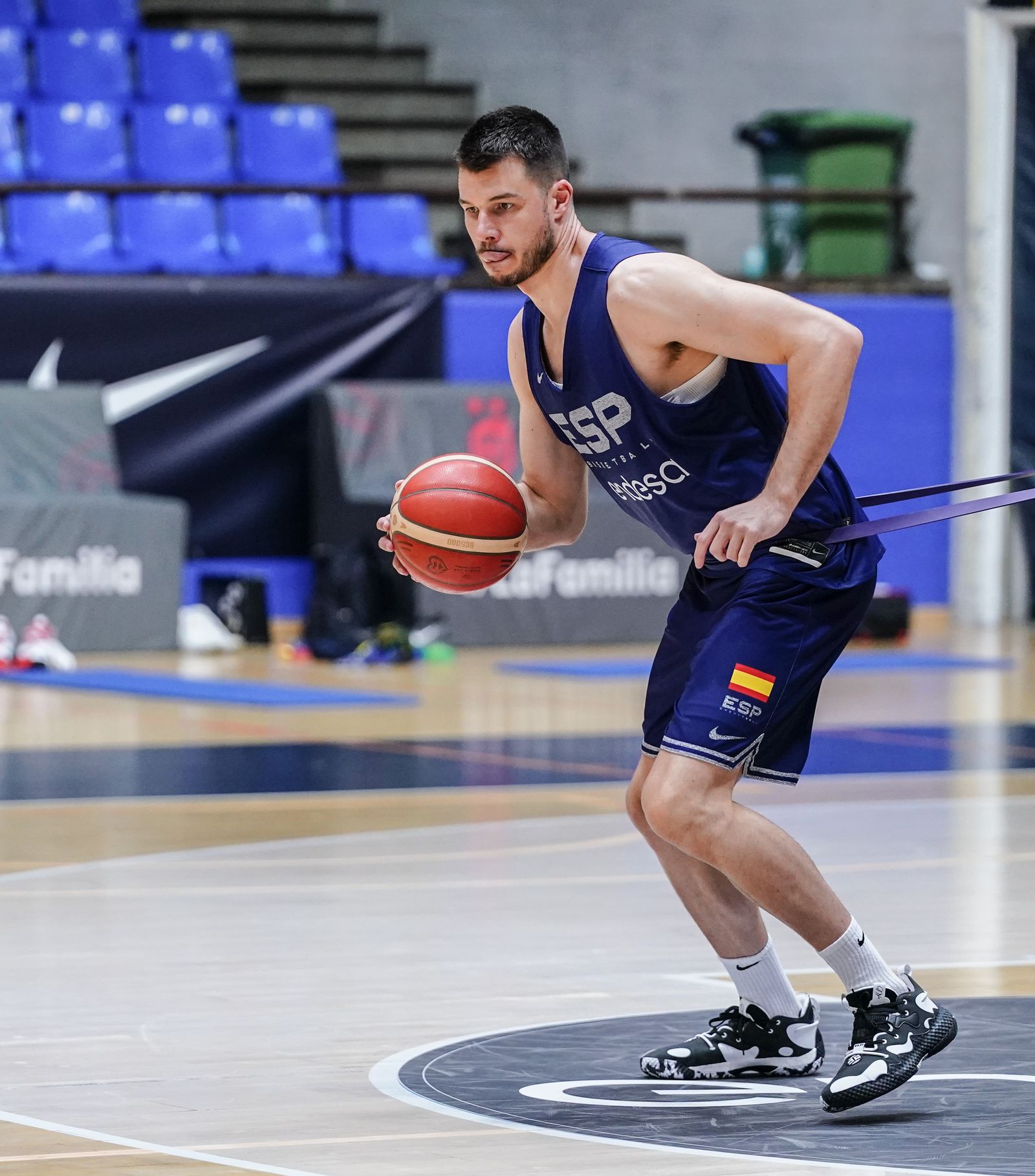 Fotos: Alberto Díaz, Brizuela y Barreiro ya entrenan con España