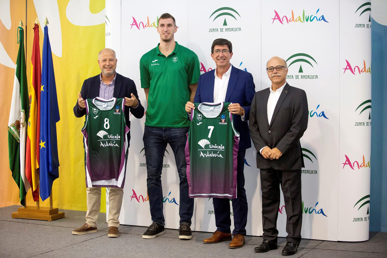La era de Eduardo García como presidente del Unicaja, en fotos