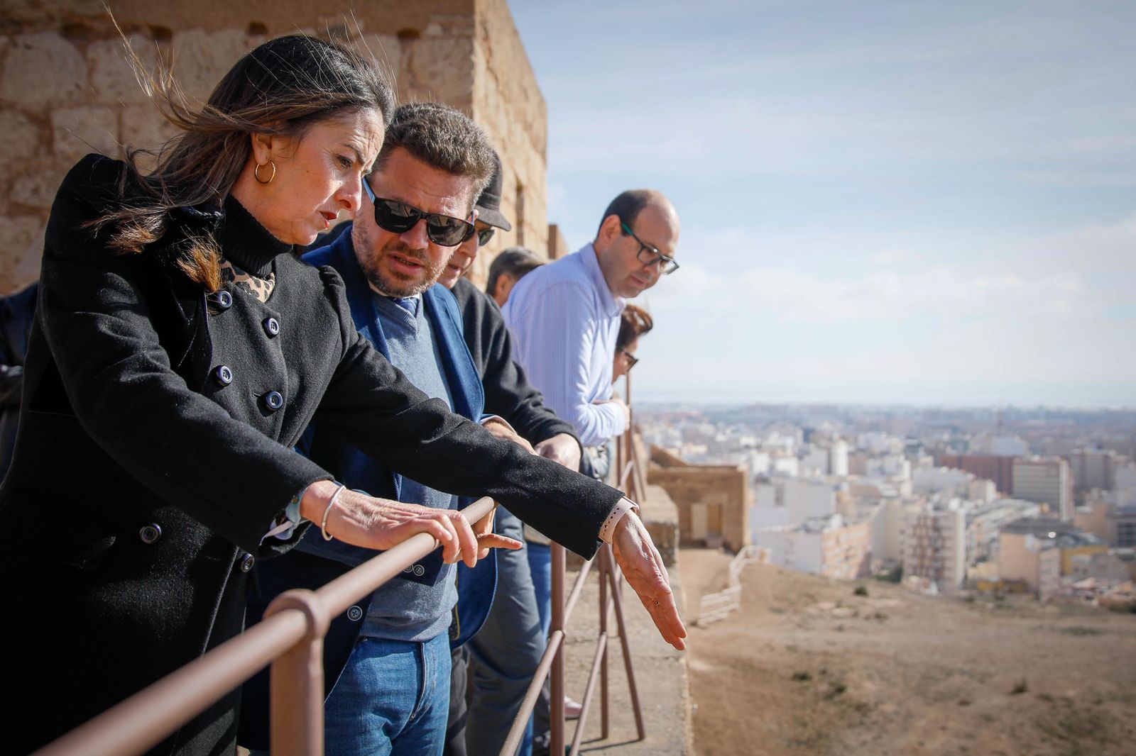Las imágenes de la restauración de la Muralla de San Cristóbal