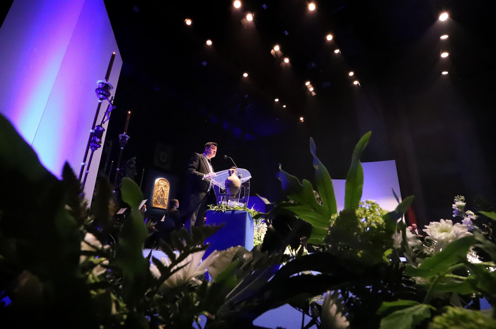 Imágenes del Pregón de la Semana Santa de Huelva 2021 de Eduardo Sugrañes