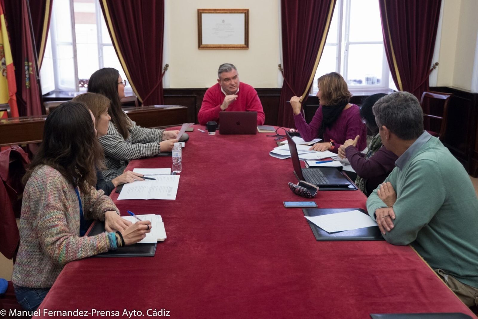 El jurado del Premio Jesús Gargallo.